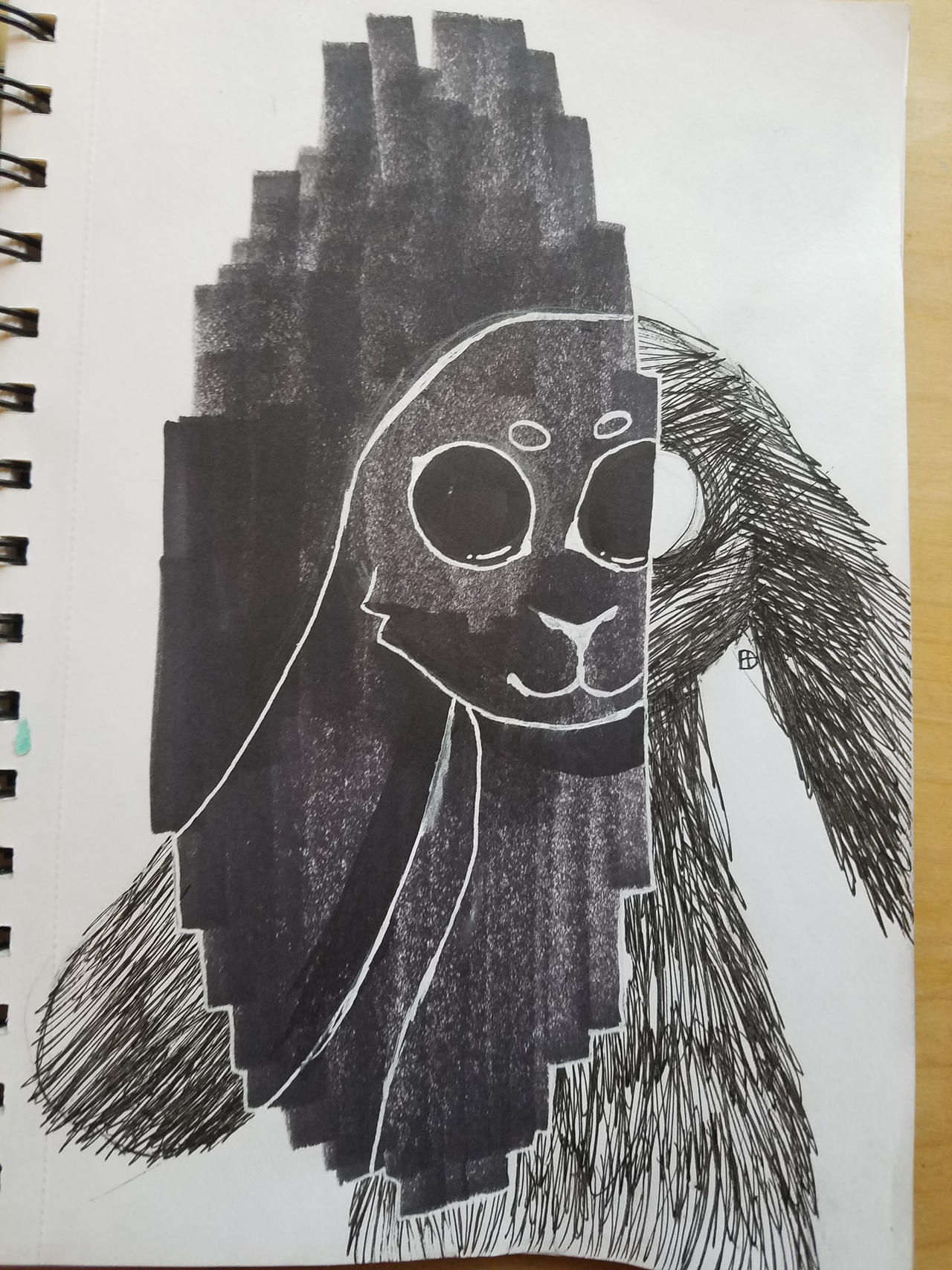 edgy bunny by Drathia on DeviantArt