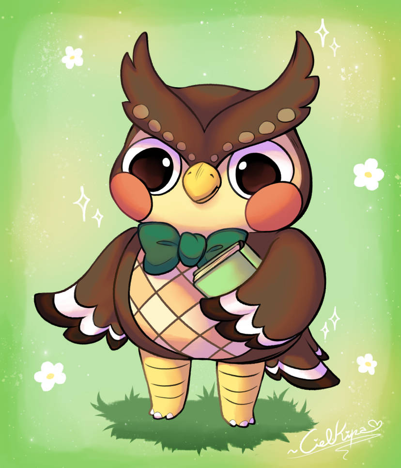 Blathers by CielKiraNeko on DeviantArt