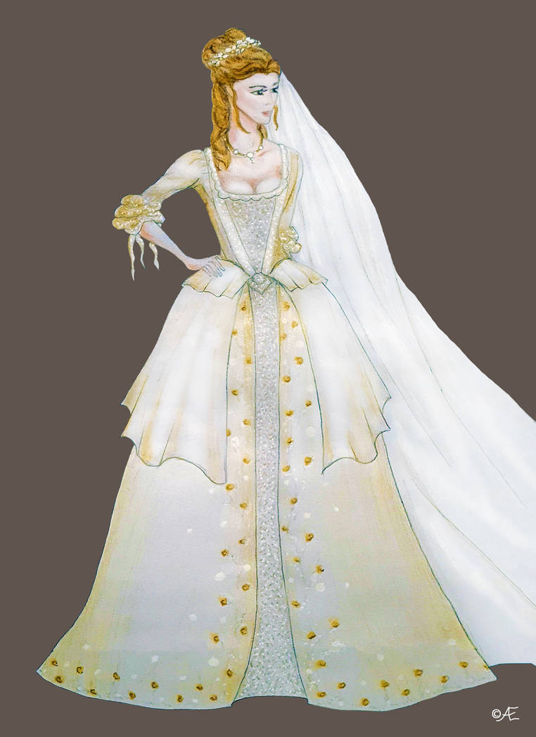 Request Elizabeth Swann Wedding dress by Anscho204 on DeviantArt