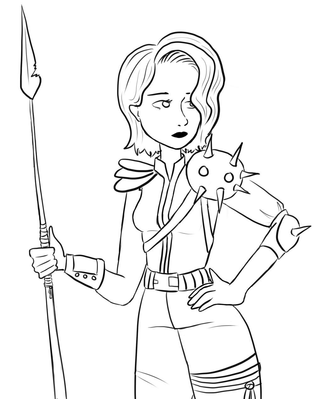 Fallout Draw Outline Fallout Lineart by chubbyfawn on DeviantArt