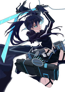 Black Rock Shooter/ Shingeki no Kyojin by ACD