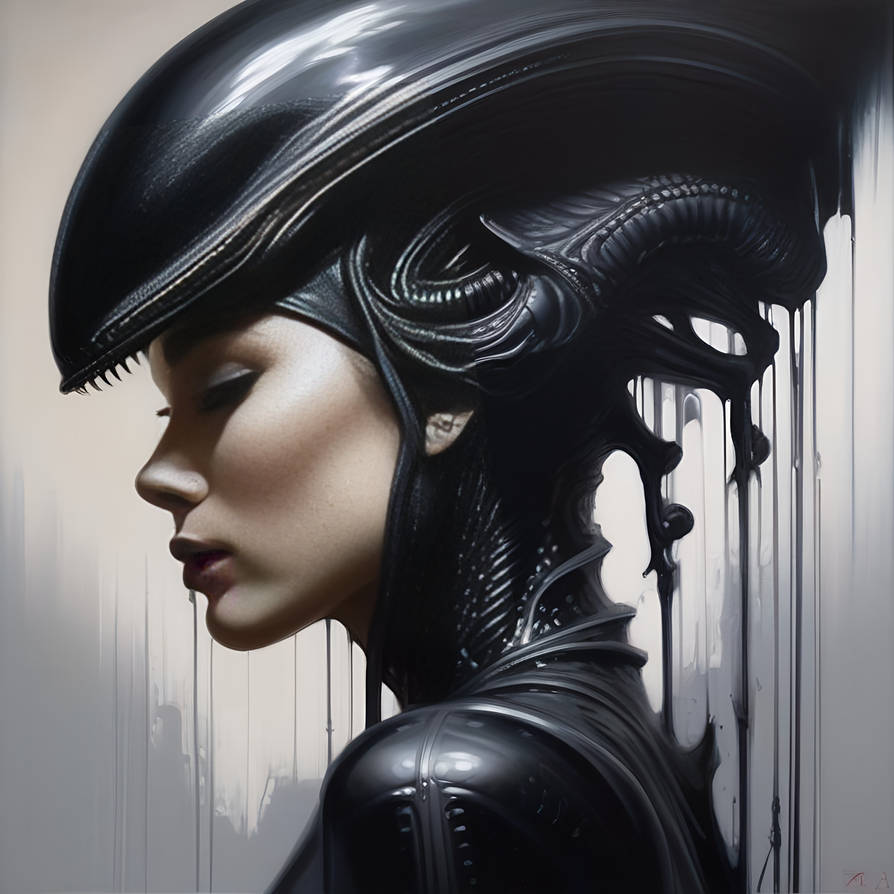 Alien - Beautiful female #1 by QuantumReel on DeviantArt
