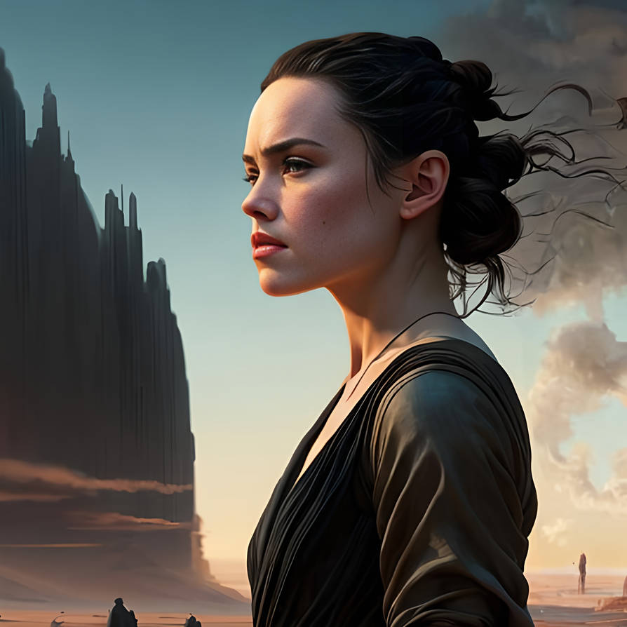 Daisy Ridley as Rey #4 by QuantumReel on DeviantArt