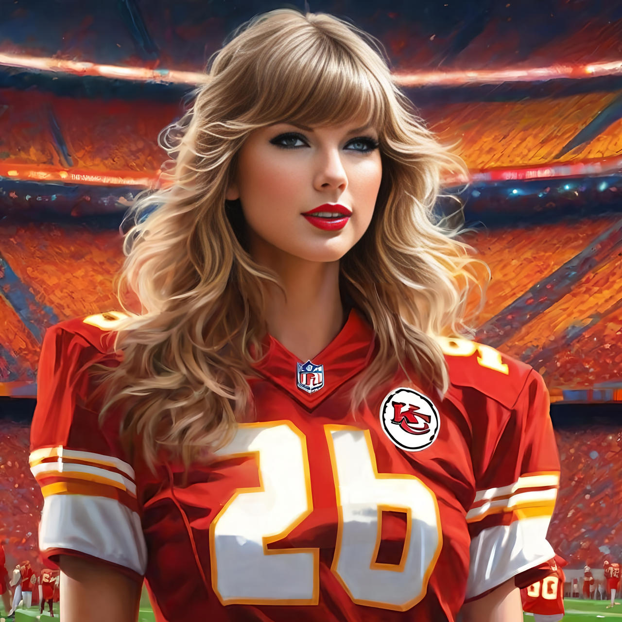 Taylor Swift Kansas City Chiefs Era 1 by QuantumReel on DeviantArt