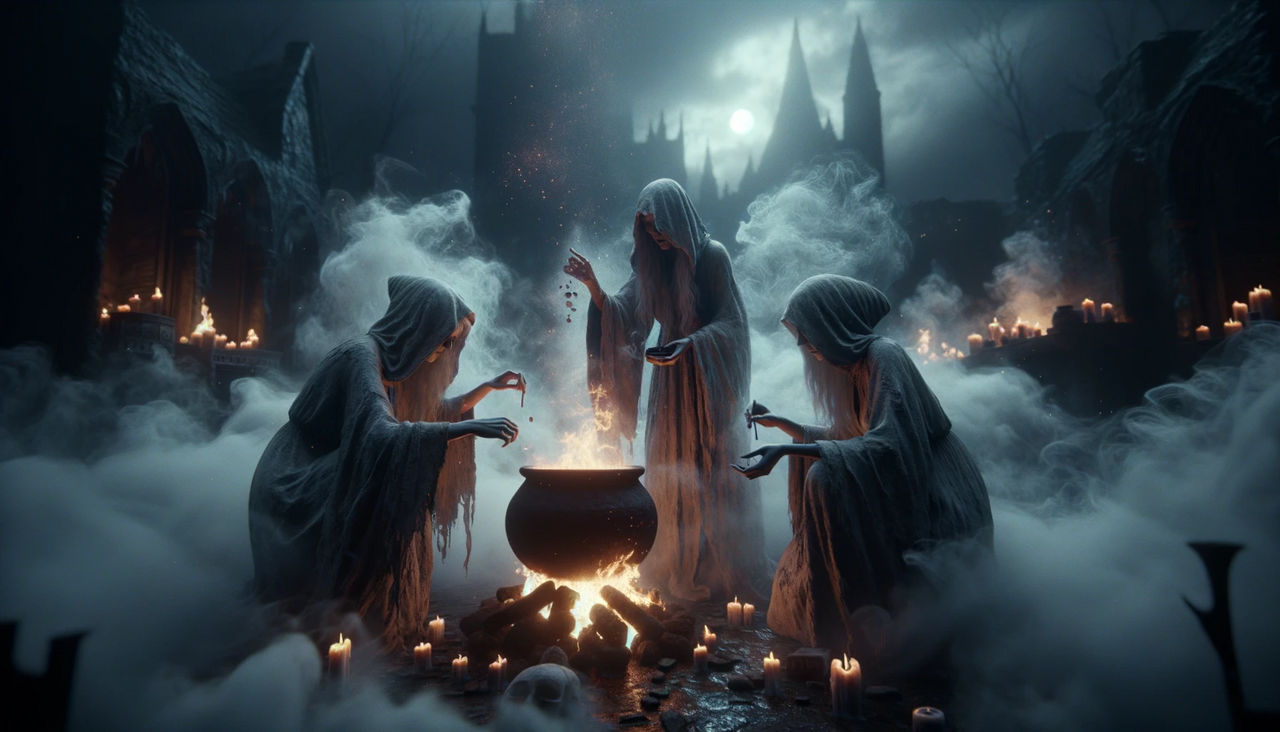 Macbeth - Three Witches, The #1 by QuantumReel on DeviantArt