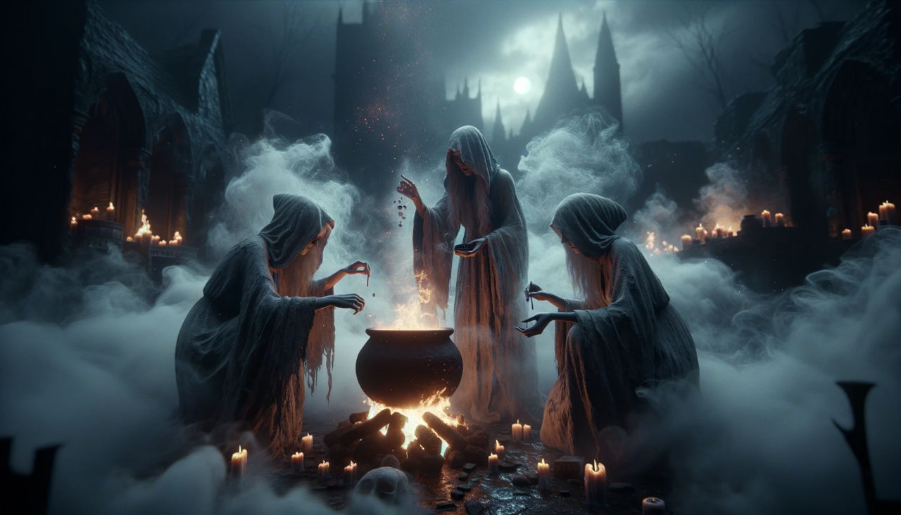 Macbeth Three Witches The #1 by QuantumReel on DeviantArt Macbeth Three Witches The #1 by QuantumReel on DeviantArt