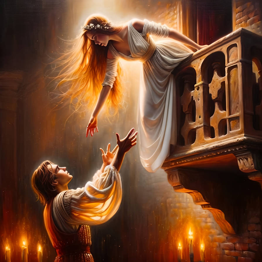 Romeo and Juliet balcony scene 1 by QuantumReel on DeviantArt