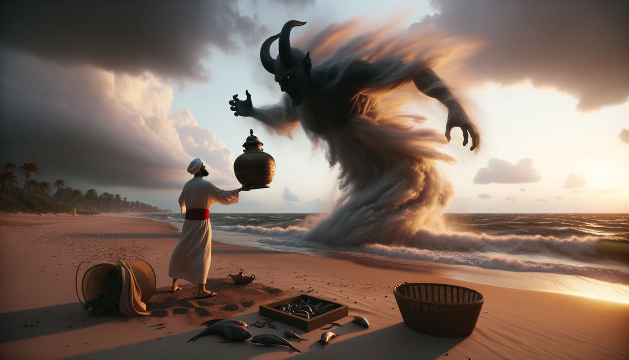 1001 Arabian Nights 3: The Fisherman and the Jinni