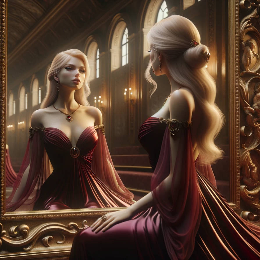 Harry Potter Veela's Reflection by QuantumReel on DeviantArt