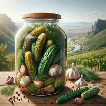 Hungarian Fermented Pickles