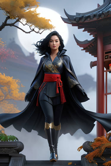 Raven (DC Comics) - wuxia concept #1