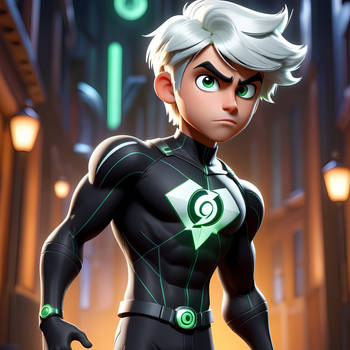 Danny Phantom - anime concept (kid) #4