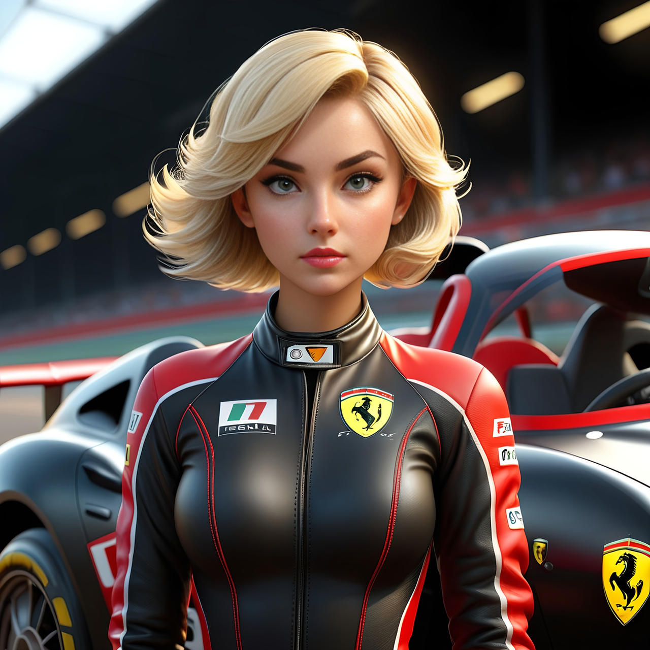 Devaintart Racing Car Hanna - car racing #3 by QuantumReel on DeviantArt
