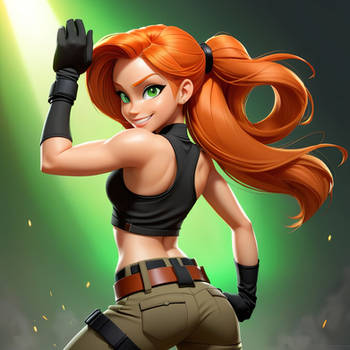 Kim Possible - fight training #8