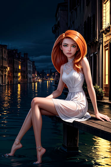 Kim Possible - Venice - white dress #6