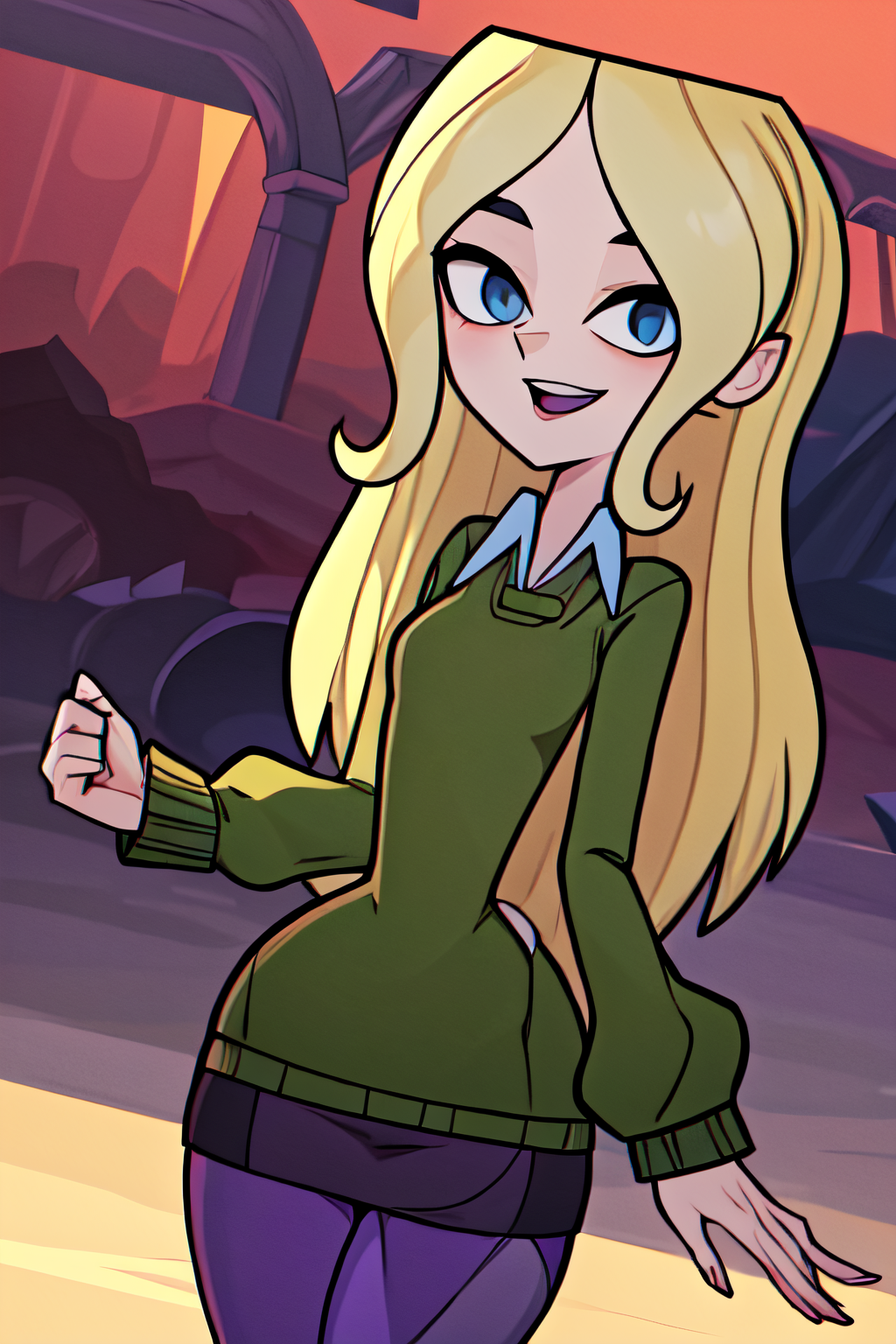 Td Rama Deviantart Dawn (Total Drama) - cartoon concept #2 by QuantumReel on DeviantArt