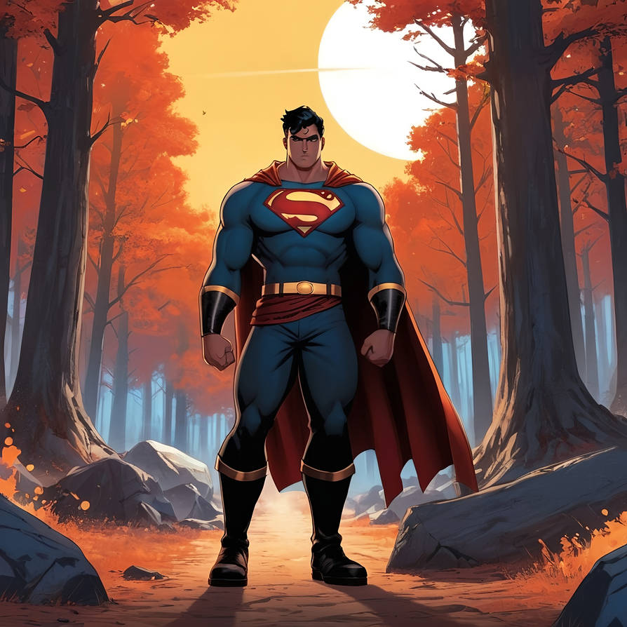 Superman - cartoon concept #1 by QuantumReel on DeviantArt