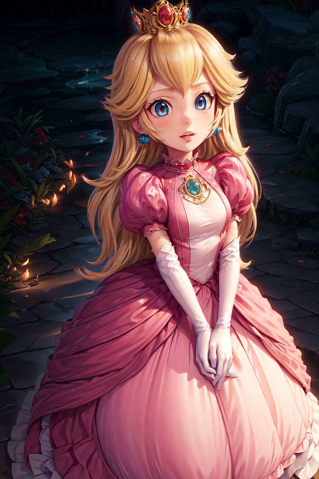 Princess Peach (Super Mario) - anime concept #1 by QuantumReel on DeviantArt