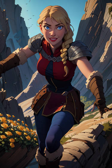 Astrid Hofferson - cartoon concept #2