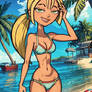 Bridgette (Total Drama) - blue bikini #12