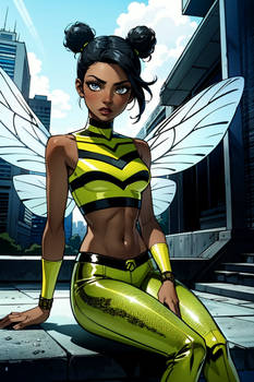 Bumblebee (Teen Titans) - cartoon concept (3D) #2
