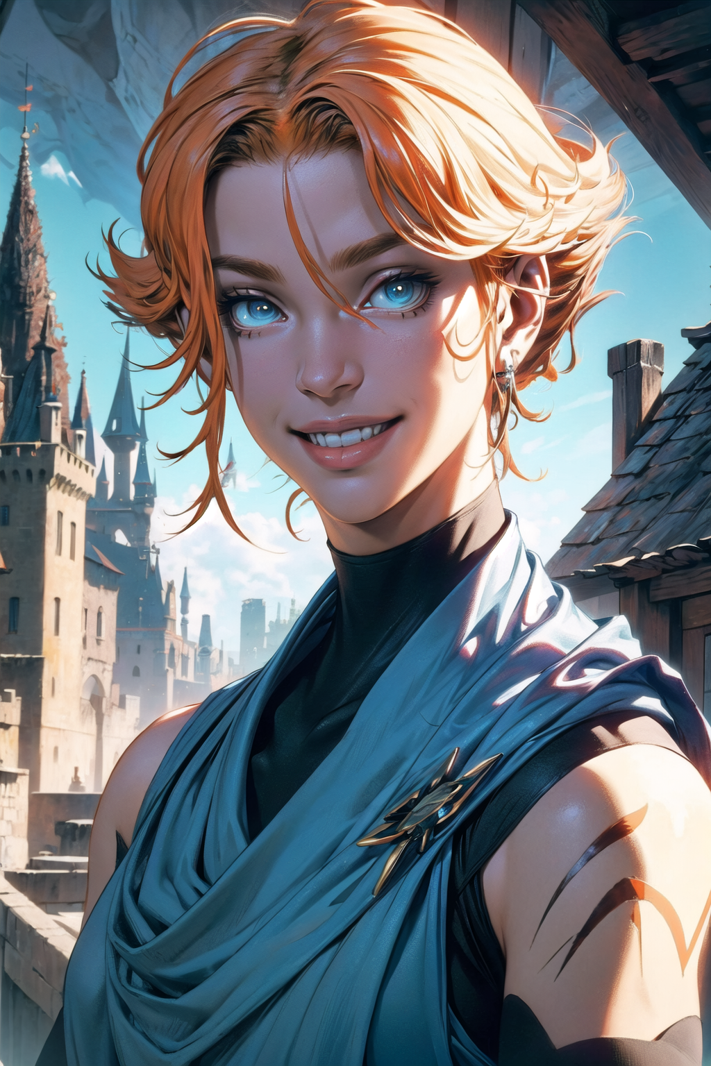 Sypha Sypha Belnades (Castlevania) - portrait #1 by QuantumReel on DeviantArt