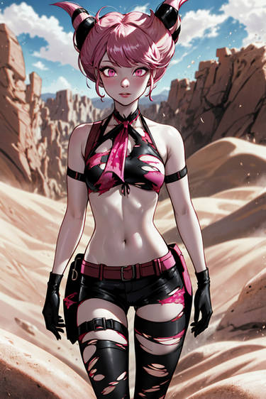 Jinx (Teen Titans) - desert mission #1