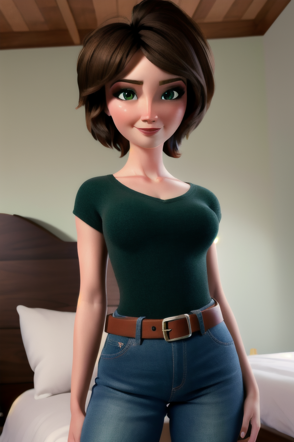 Cass Aunt Cass (Big Hero 6) - bedroom #2 by QuantumReel on DeviantArt