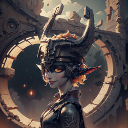 Midna (Legend of Zelda) - steampunk concept #2