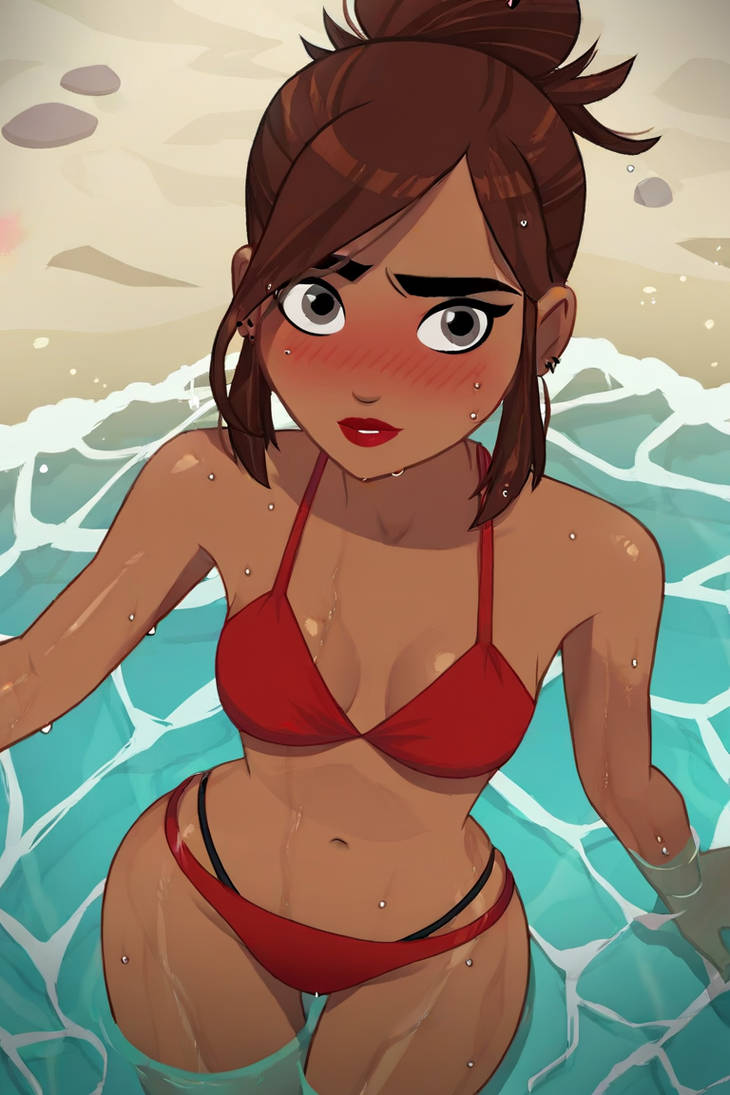 Carmen Sandiego Red Bikini 1 By QuantumReel On DeviantArt carmen-sandiego-red-bikini-1-by-quantumreel-on-deviantart