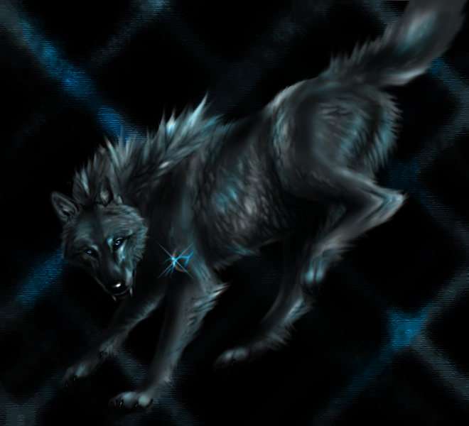 dark elemental wolves