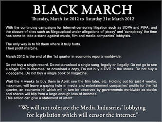 Black March - Spread the Word!!!