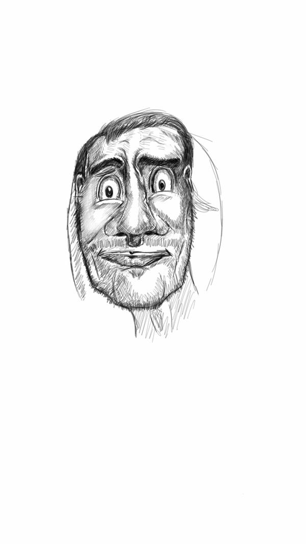 Random Distorted Guy Random guy by Yakirbu on DeviantArt