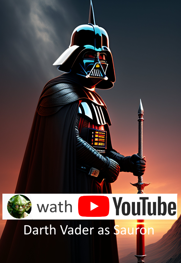 Darth Vader as Sauron by Mangabeginner1 on DeviantArt Darth Vader as Sauron by Mangabeginner1 on DeviantArt