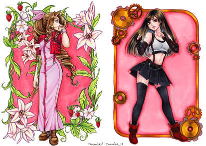 Aerith and Tifa