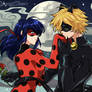 Ladybug and Cat Noir