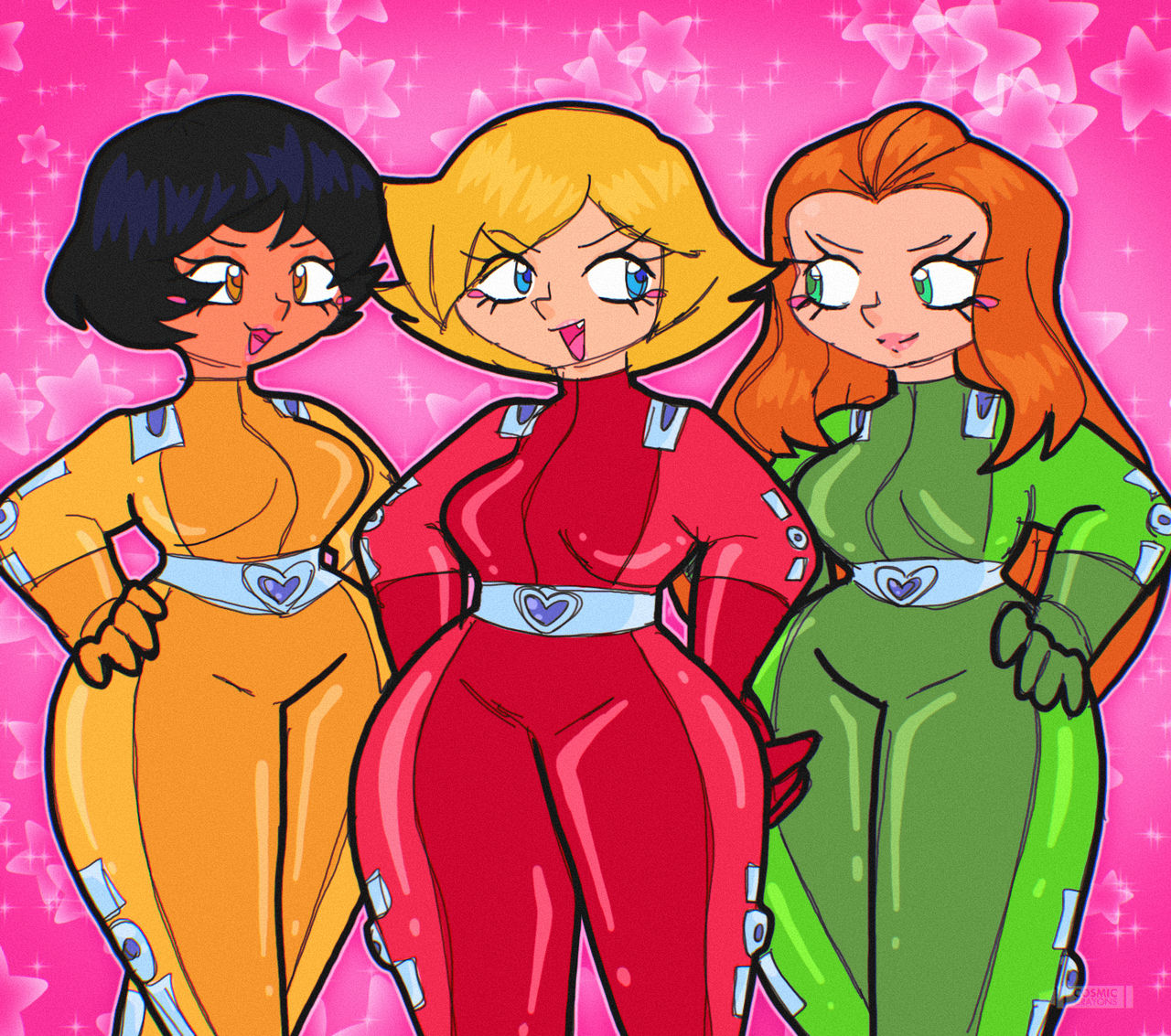 Totally Spies By CosmicCrayons On DeviantArt totally-spies-by-cosmiccrayons-on-deviantart