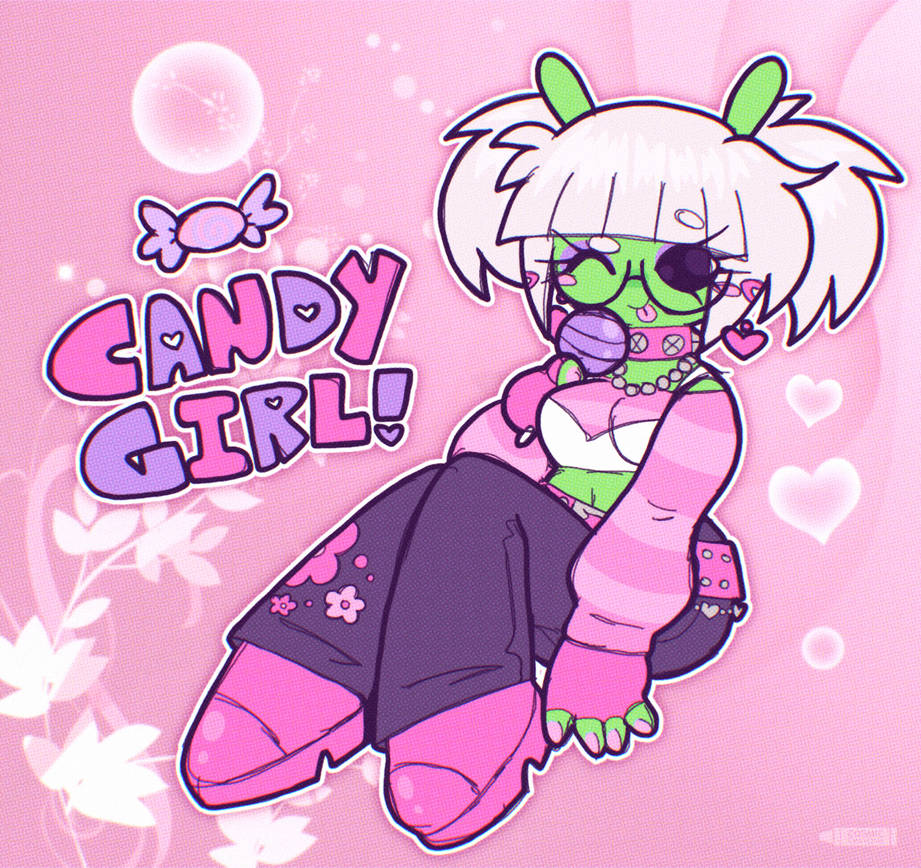 CANDY GIRL! by CosmicCrayons on DeviantArt