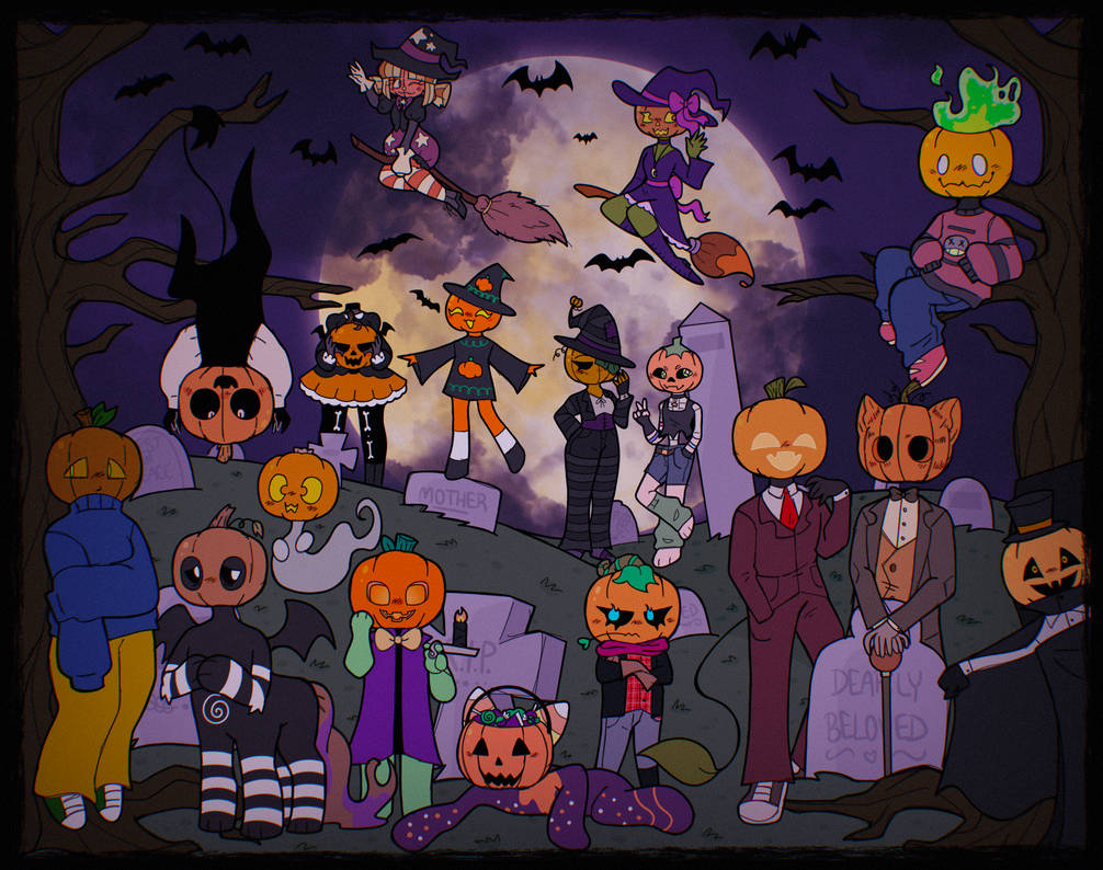 Patchkins Deviantart ArtFight: Pumpkin Patch! by CosmicCrayons on DeviantArt