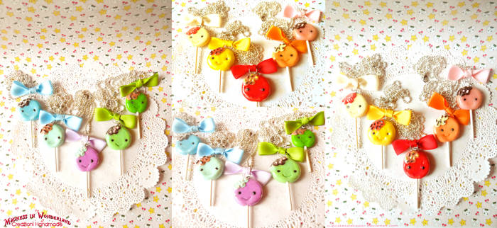 Cute lollipops - Polymer clay