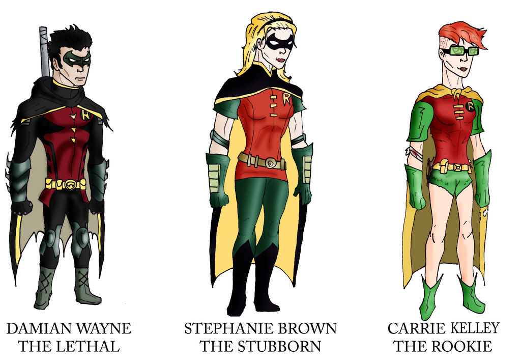 Robins- Second generation by Soyelmejor999 on DeviantArt