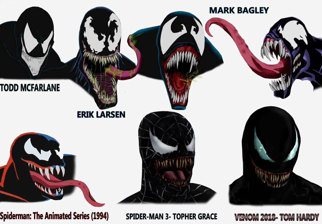 Venom Different Styles By Soyelmejor999 On DeviantArt venom-different-styles-by-soyelmejor999-on-deviantart
