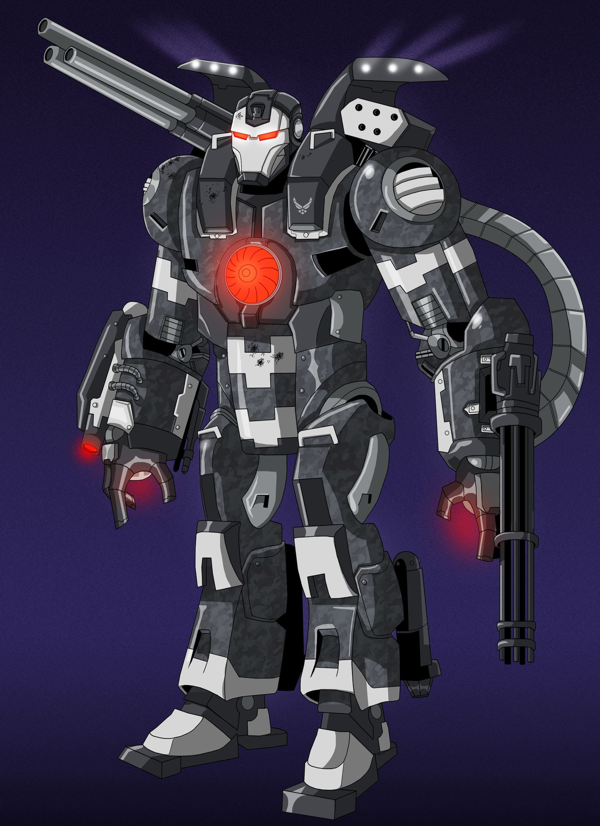 War Machine Rockets War Machine- My design by Soyelmejor999 on DeviantArt