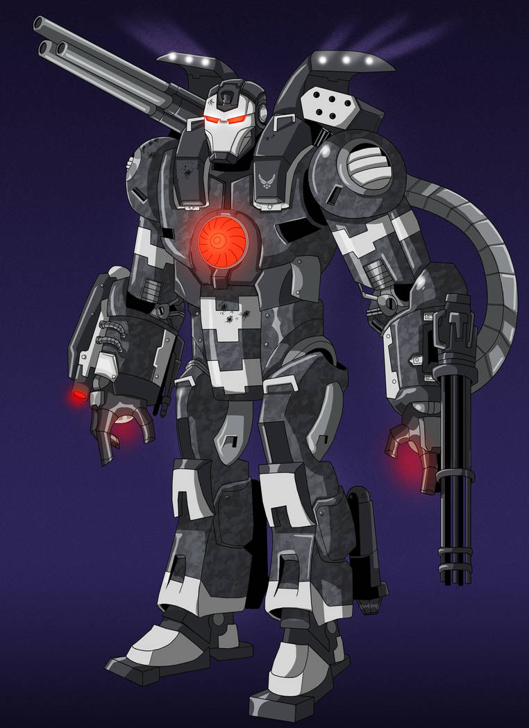 War Machine- My design by Soyelmejor999 on DeviantArt