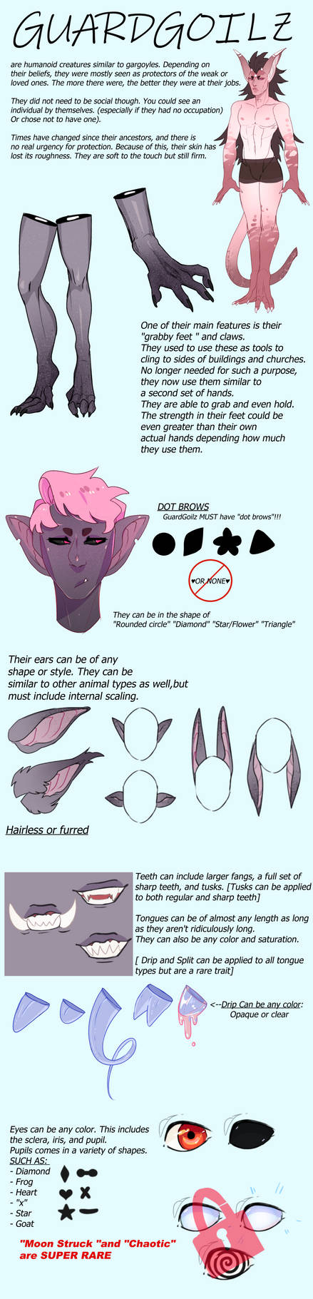 GuardGoilz Main Ref sheet