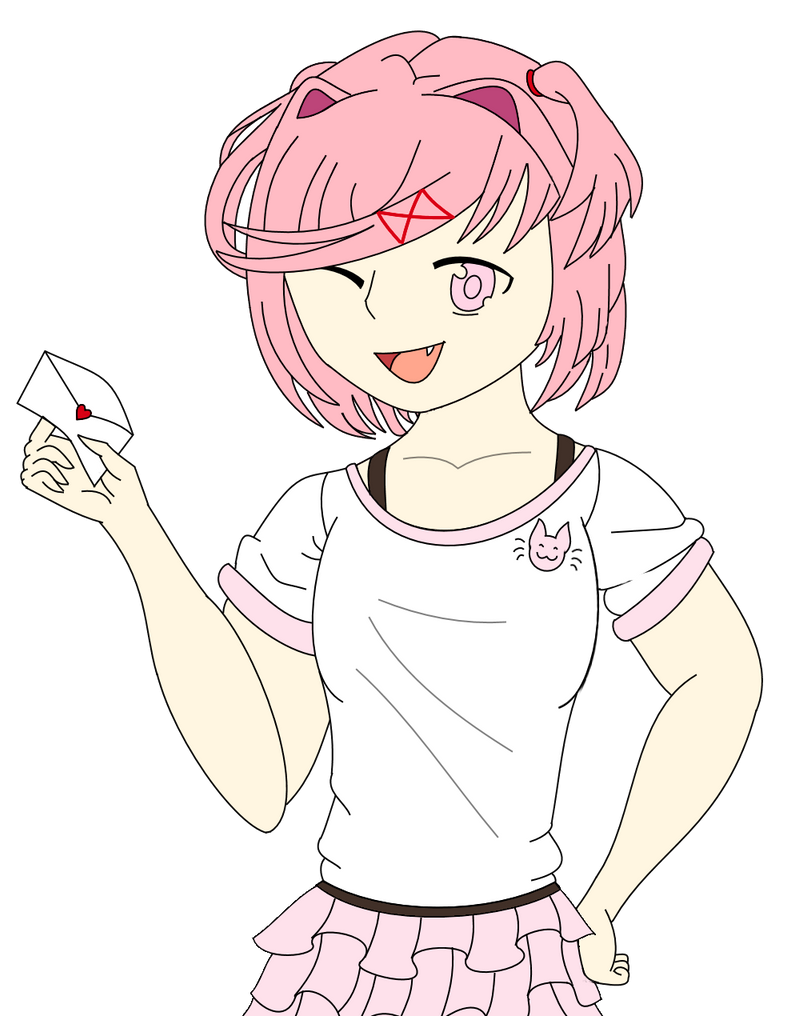Natsuki Simple Natsuki Simple Coloring by Cathrine-Art on DeviantArt