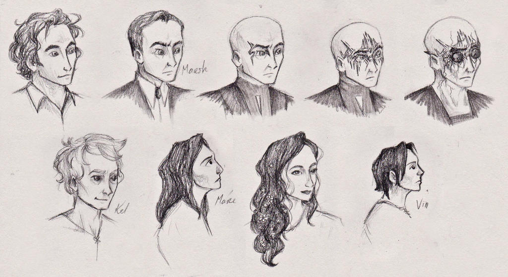 Mistborn Characters by LadyRoxanne7 on DeviantArt