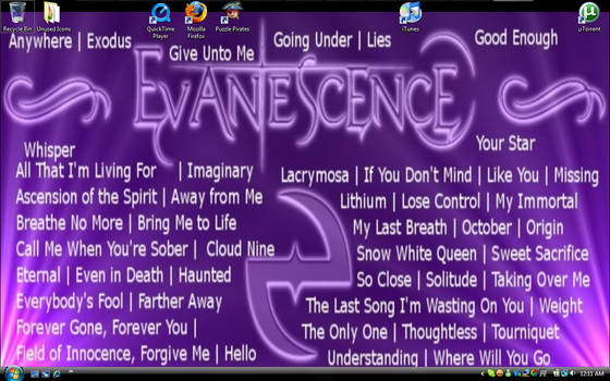 Evanescence Desktop