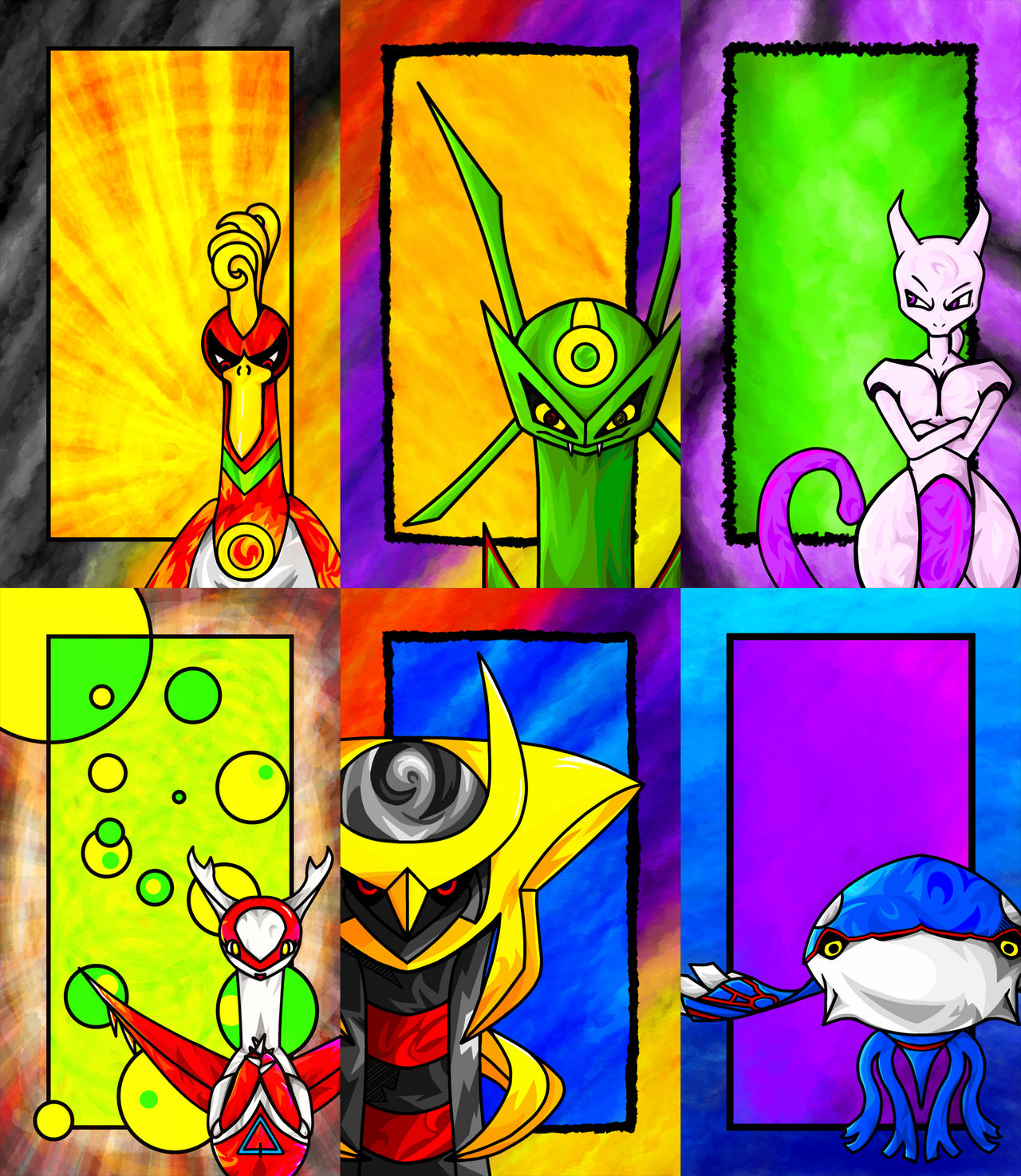 6 Color 6 Rectangle 6 Pokemon by Rayquaza-Really on DeviantArt