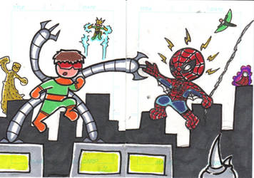 Doc Ock vs Spiderman